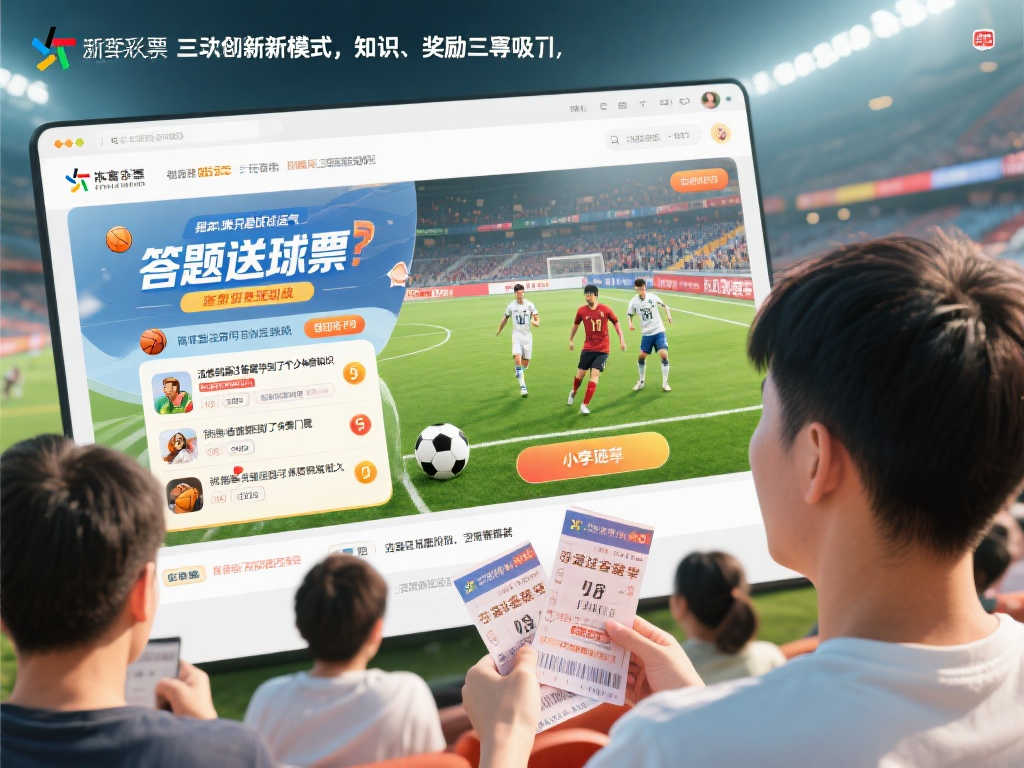 体彩“答题送球票”活动上线，互动性强反响热烈